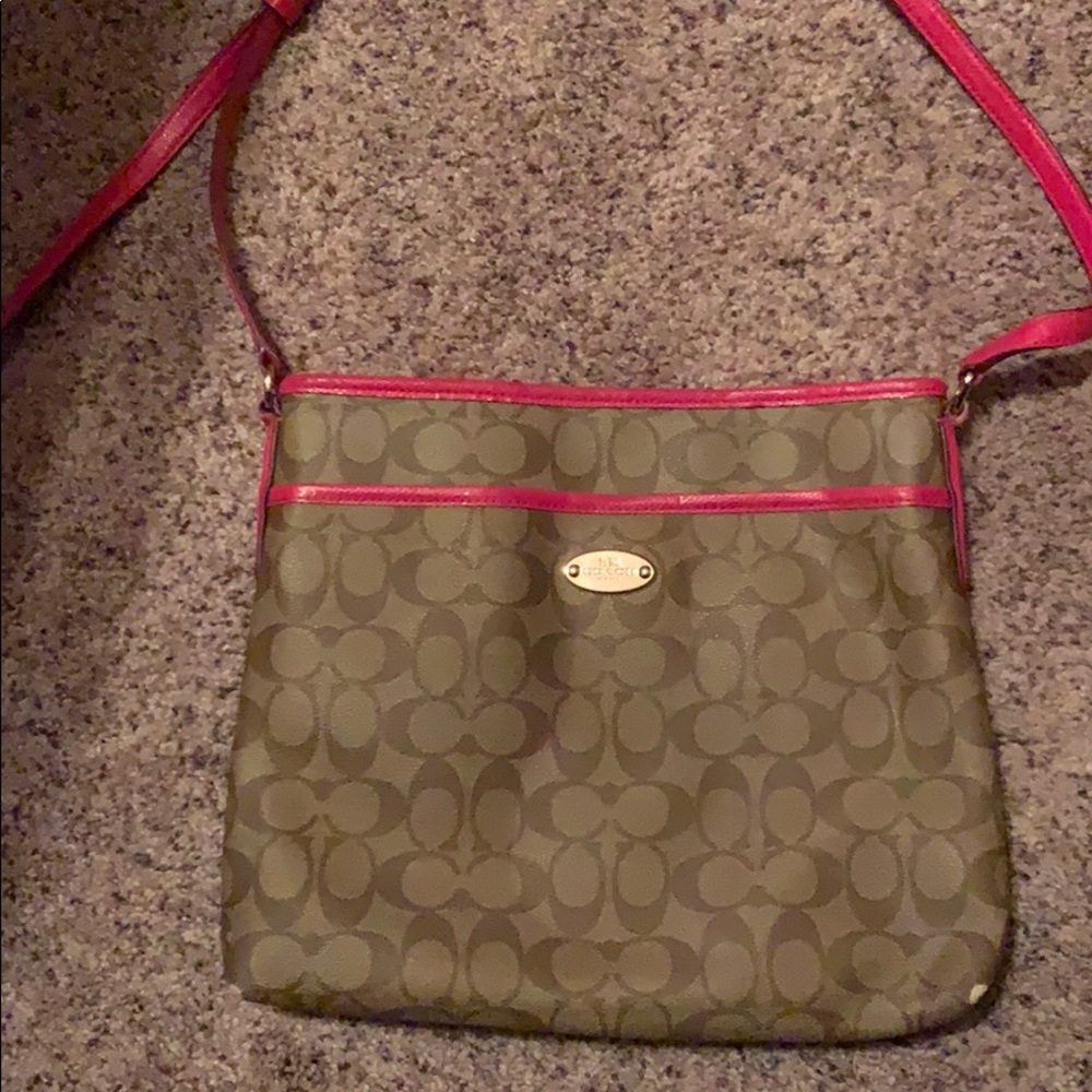 Authentic coach purse
